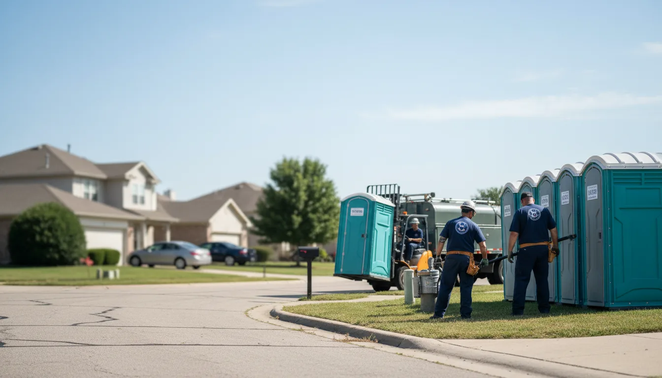 Porta Potty Rental in Milledgeville, IL near me